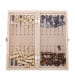 Coffret de jeu en bois Echecs, Dames, Backgammon Coffret de jeu en bois Echecs, Dames, Backgammon